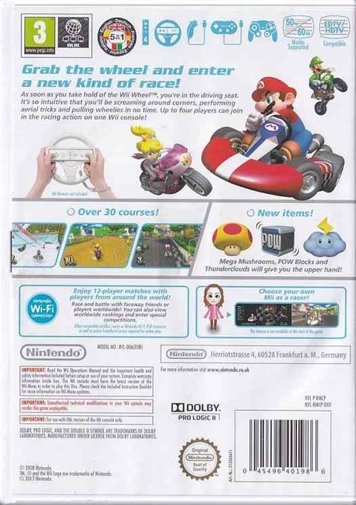 Mario Kart Wii (Nintendo Selects) - Nintendo Wii spil (B Grade) (Genbrug)